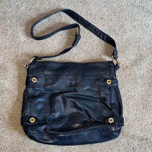 Stone Mountain Leather Crossbody Bag